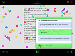 screenshot Rückmeldung